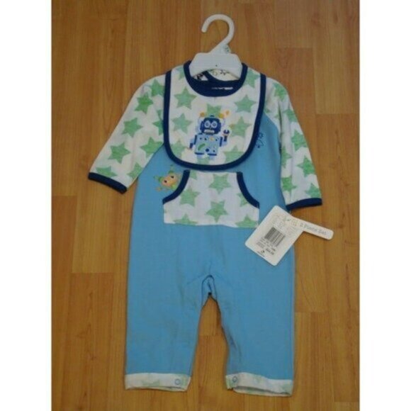 NEW Absorba 3-6 months 2pc set MSRP $24 - Picture 1 of 4